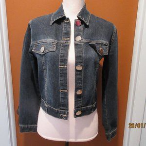 Maraton Jeans Wear Women's Fashion Denim Short Jacket Size S